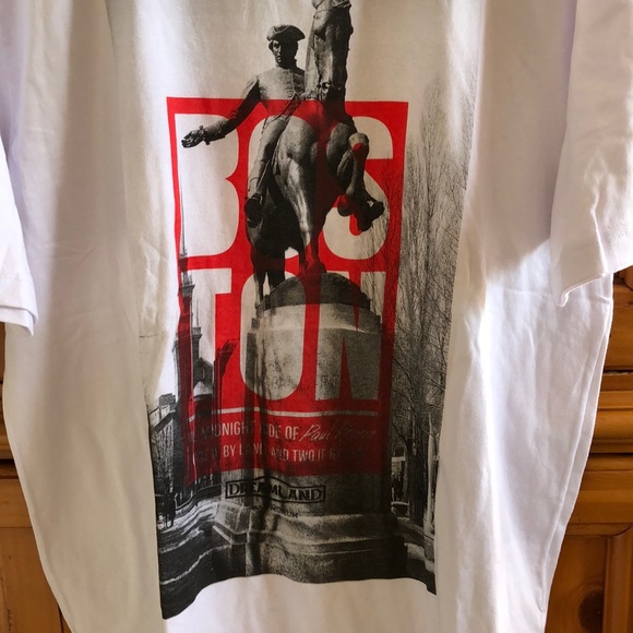 Dreams Men’s T Shirt Paul Revere NWT Size M - Picture 3 of 6
